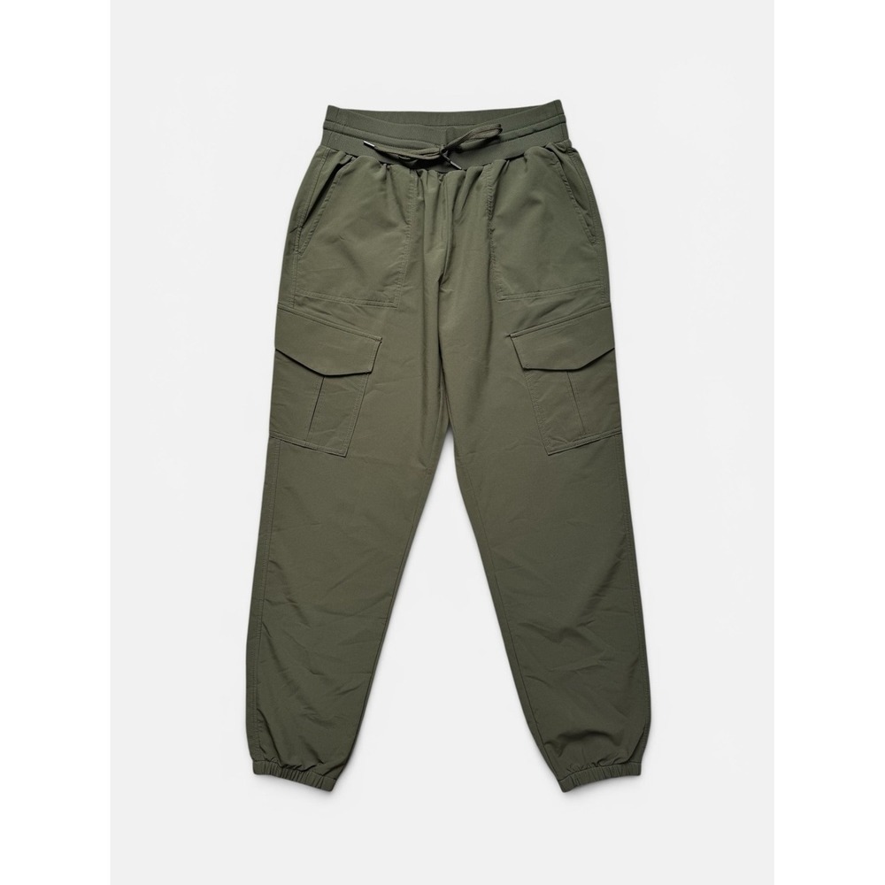 Zella‎ Getaway Cargo Pants High Rise Cropped Olive Green S Utility